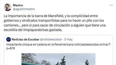 ¿Para qué sirve la barra de Mansfield y qué vehículos deben usarla de manera obligatoria?